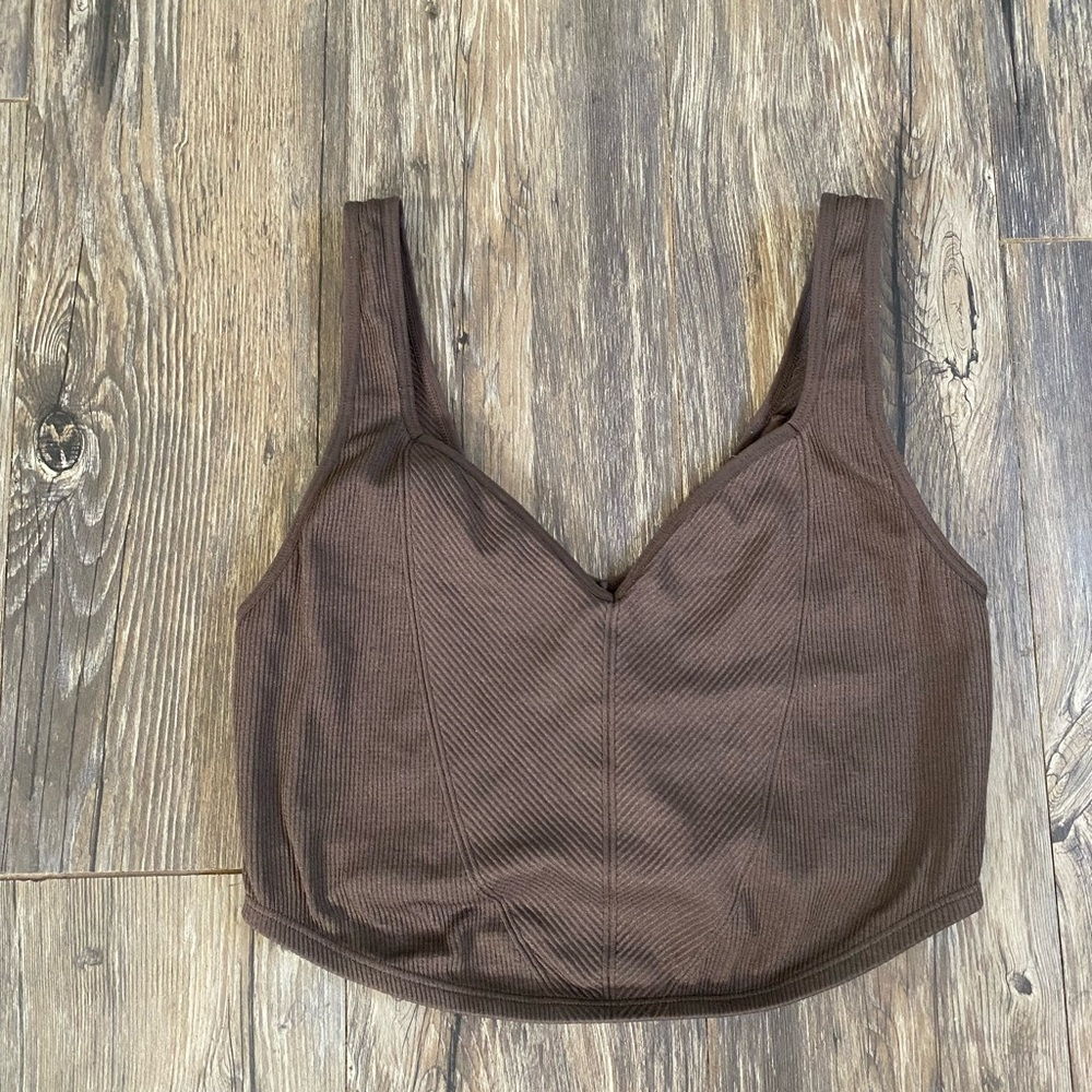 No Boundaries Brown Women's Bra Top